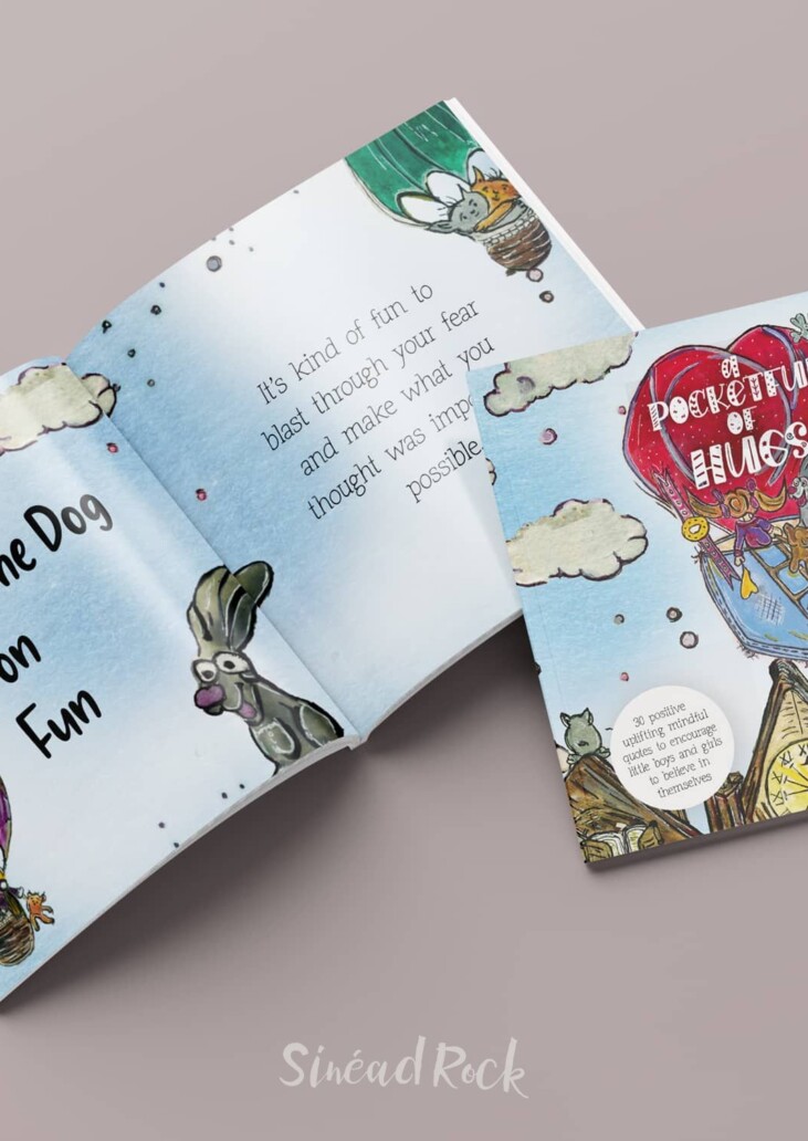 - Pocketful of Hugs book mockup 01 uai